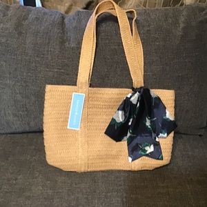 Draper James straw bag